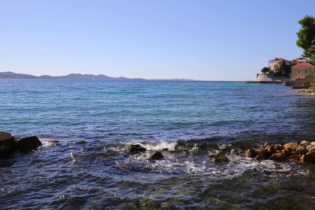 Zadar Center Beach Apartment - Directly On The Sea Екстер'єр фото