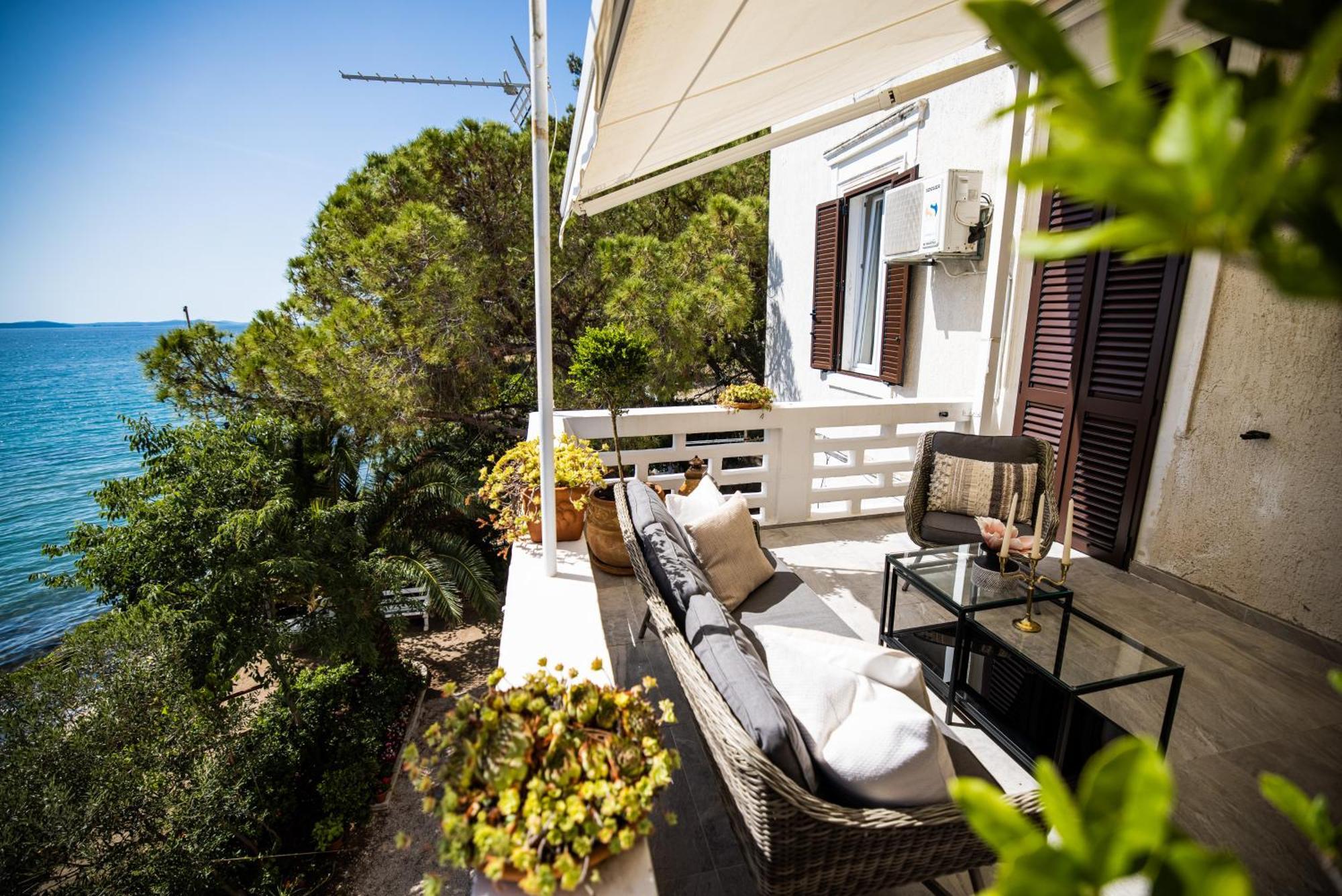 Zadar Center Beach Apartment - Directly On The Sea Екстер'єр фото