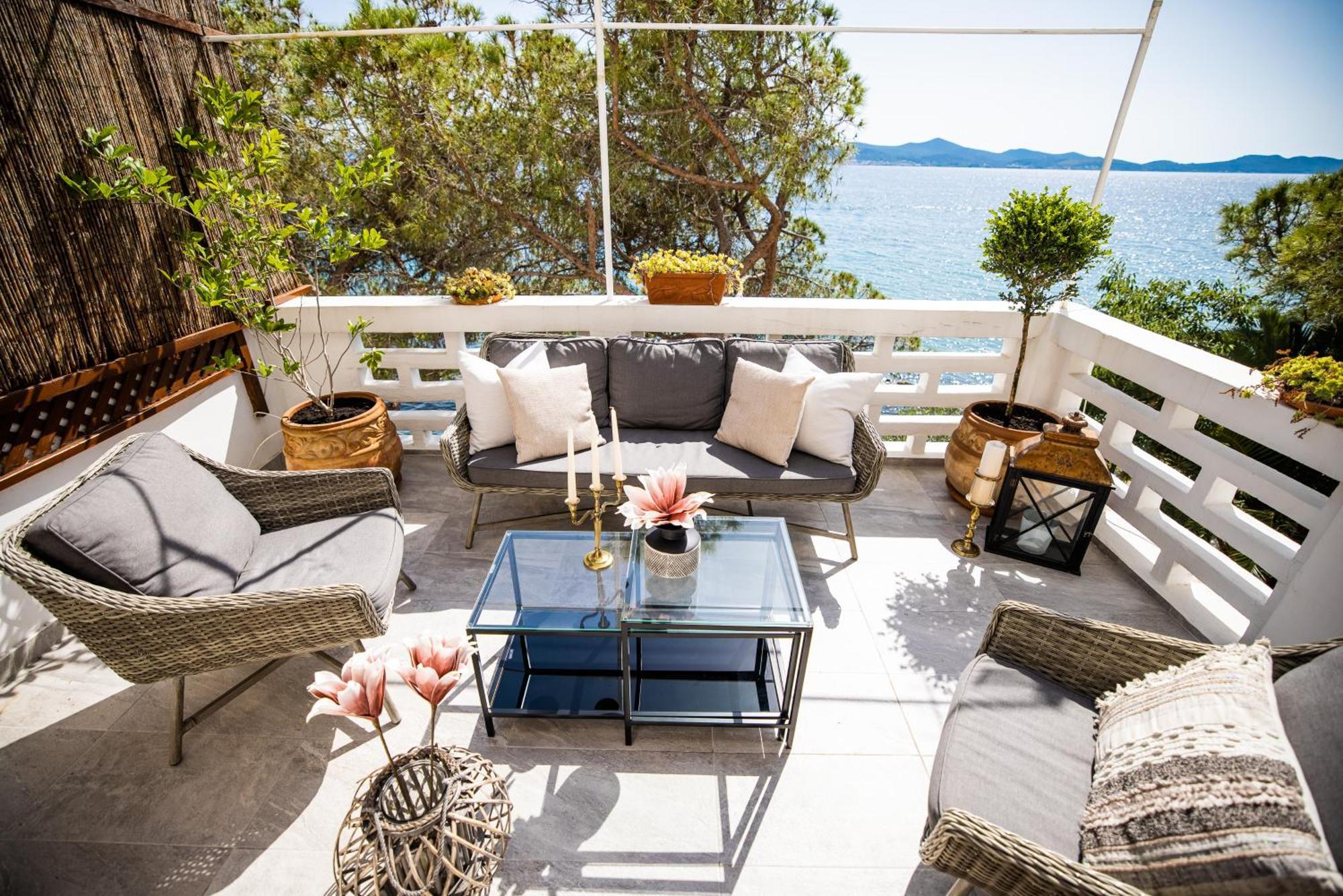 Zadar Center Beach Apartment - Directly On The Sea Екстер'єр фото