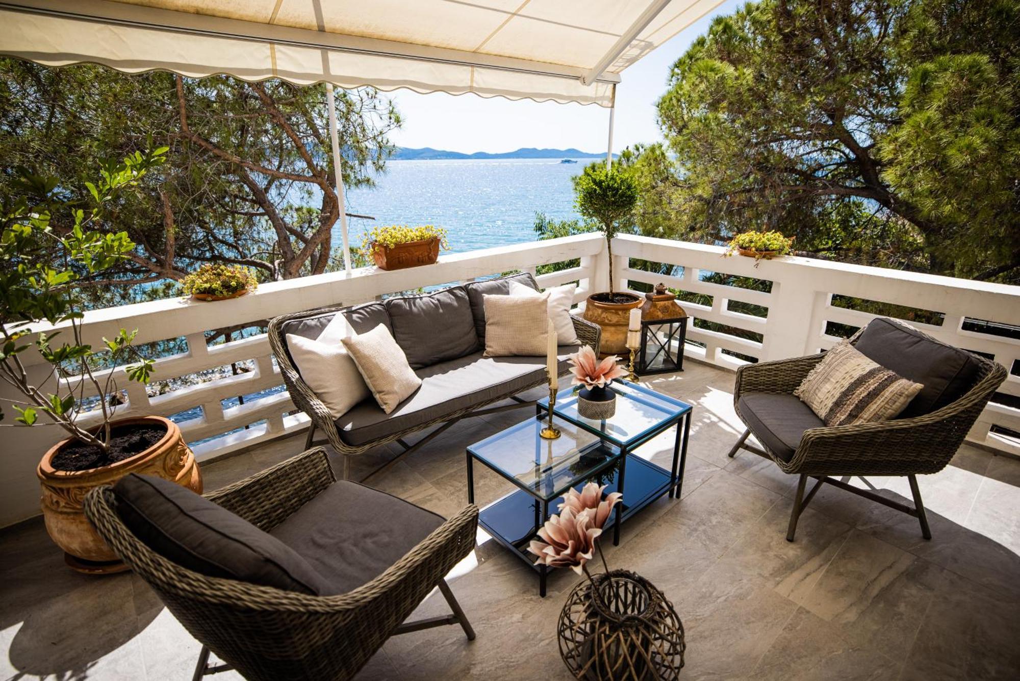 Zadar Center Beach Apartment - Directly On The Sea Екстер'єр фото